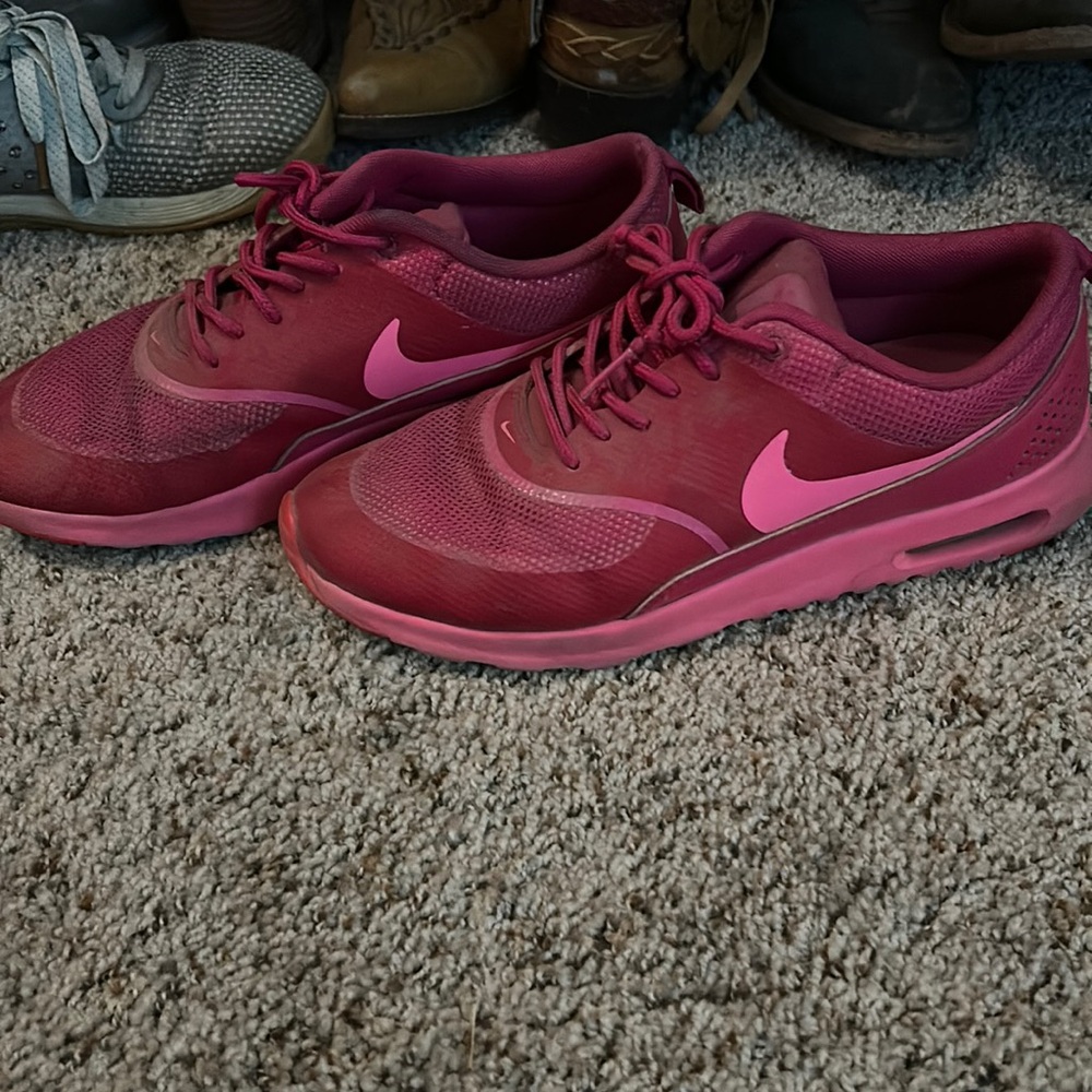 Pink Nike sneakers size 8.5